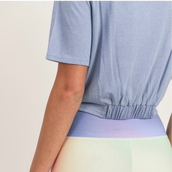 Ocean Crop Top - Picture 4 of 4